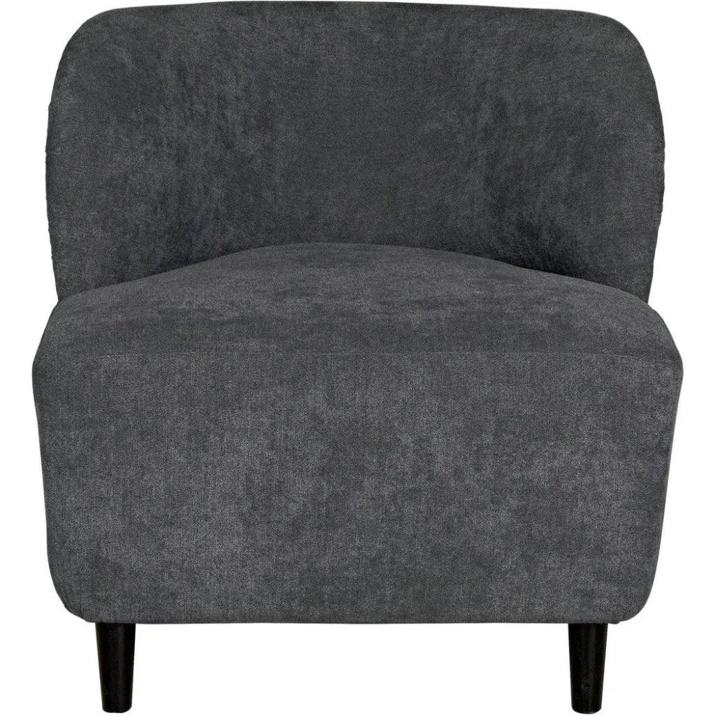 Laffont Fabric Armless Chair