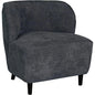 Laffont Fabric Armless Chair
