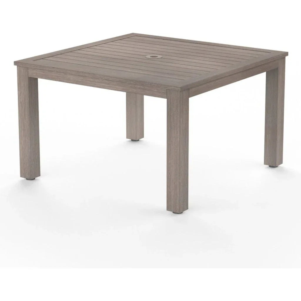 Laguna Aluminum Made Square Outdoor Table - LOOMLAN - Sunset West - Outdoor Side Tables