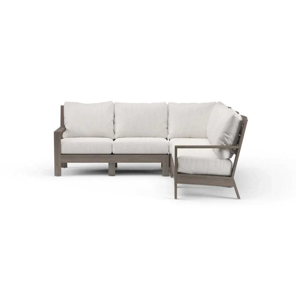 Laguna Sunbrella Cushions Outdoor Sectional Sofa - LOOMLAN - Sunset West - Outdoor Sofas & Loveseats