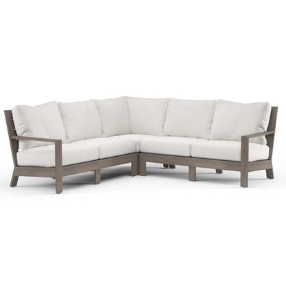 Laguna Sunbrella Cushions Outdoor Sectional Sofa - LOOMLAN - Sunset West - Outdoor Sofas & Loveseats