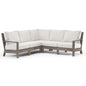 Laguna Sunbrella Cushions Outdoor Sectional Sofa - LOOMLAN - Sunset West - Outdoor Sofas & Loveseats