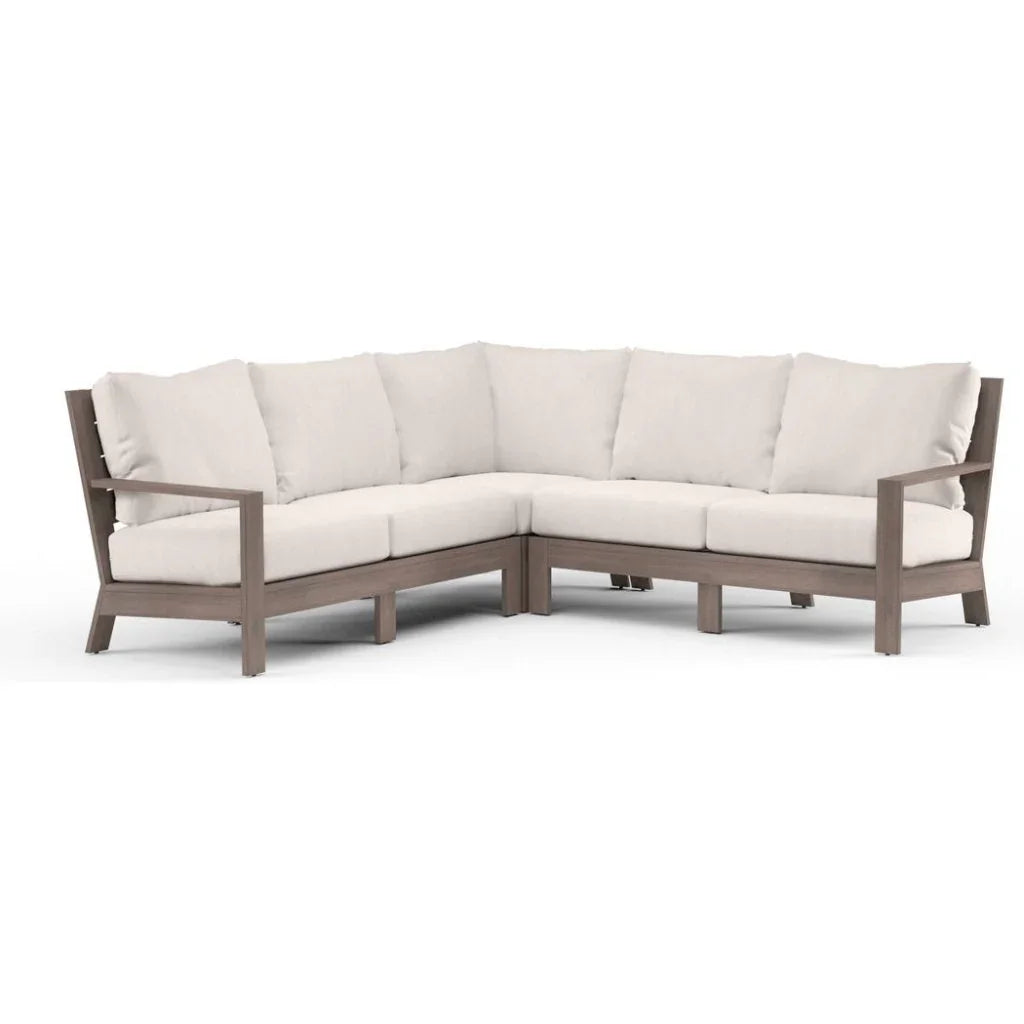 Laguna Sunbrella Cushions Outdoor Sectional Sofa - LOOMLAN - Sunset West - Outdoor Sofas & Loveseats