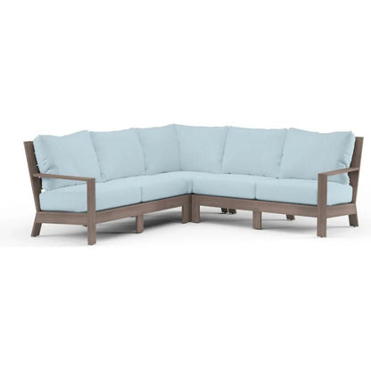 Laguna Sunbrella Cushions Outdoor Sectional Sofa - LOOMLAN - Sunset West - Outdoor Sofas & Loveseats