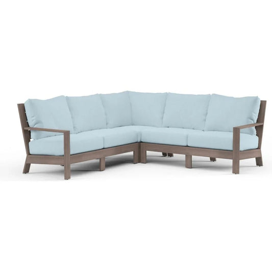 Laguna Sunbrella Cushions Outdoor Sectional Sofa - LOOMLAN - Sunset West - Outdoor Sofas & Loveseats