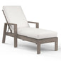 Laguna Sunbrella Outdoor Chaise Lounge-Outdoor Chaises-Sunset West-Canvas Flax-LOOMLAN