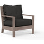Laguna Sunbrella Outdoor Club Chair-Outdoor Accent Chairs-Sunset West-Spectrum Carbon-LOOMLAN