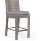 Laguna Sunbrella Outdoor Counter Stool-Outdoor Counter Stools-Sunset West-Canvas Granite-LOOMLAN