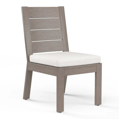 Laguna Sunbrella Outdoor Dining Chair 2PC-Outdoor Dining Chairs-Sunset West-Canvas Flax-LOOMLAN