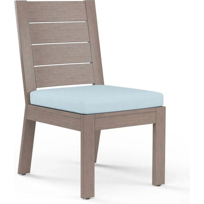 Laguna Sunbrella Outdoor Dining Chair 2PC-Outdoor Dining Chairs-Sunset West-Canvas Skyline-LOOMLAN