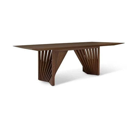 Laguna Wooden Top Rectangular Dining Table-Dining Tables-Urbia-LOOMLAN