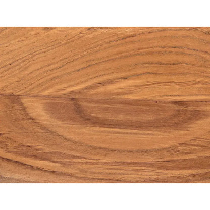 Laila Chair, Teak with Leather - LOOMLAN - Noir - Dining Chairs