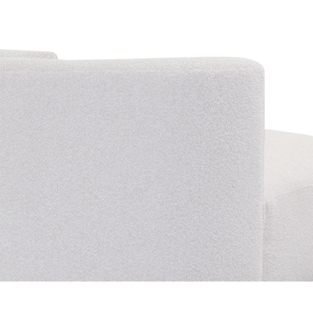 Laken Fabric Sofa Chaise-Modular Sofas-SUNPAN-LOOMLAN