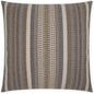 Lalam Stripes Blue Tan Taupe Large Throw Pillow Insert - LOOMLAN - D.V. Kap - Throw Pillows