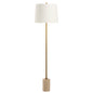 Lambeth Contemporary Floor Lamp-Floor Lamps-Chelsea House-Light Brown-LOOMLAN