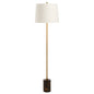Lambeth Contemporary Floor Lamp-Floor Lamps-Chelsea House-Dark Brown-LOOMLAN