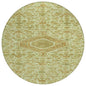 Lamoria Green Washable Indoor - Outdoor Rug - LOOMLAN - LOOMLAN Rugs - Outdoor Rugs