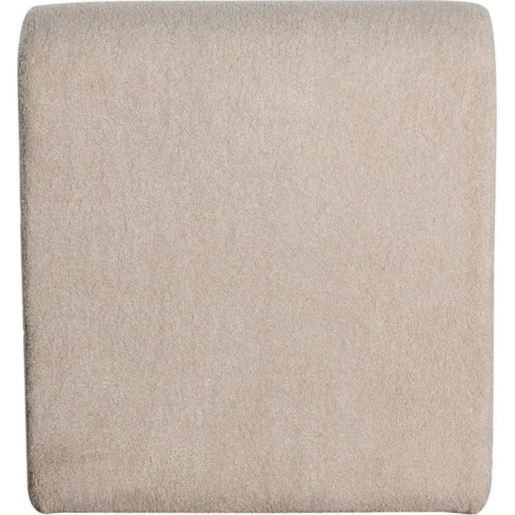 Lana Camel Looped Shearling Accent Chair - LOOMLAN - Diamond Sofa - Accent Chairs