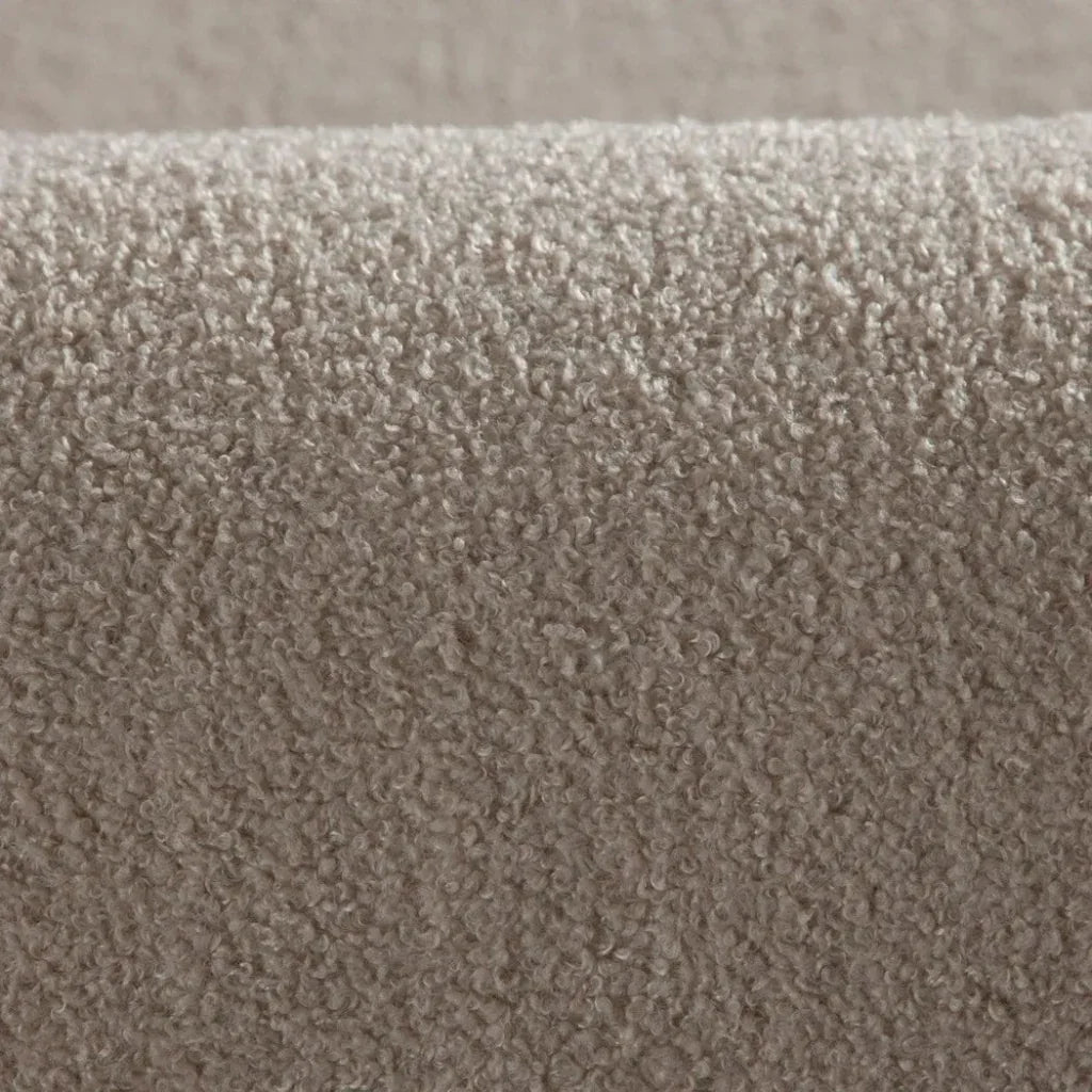 Lana Camel Looped Shearling Accent Chair - LOOMLAN - Diamond Sofa - Accent Chairs