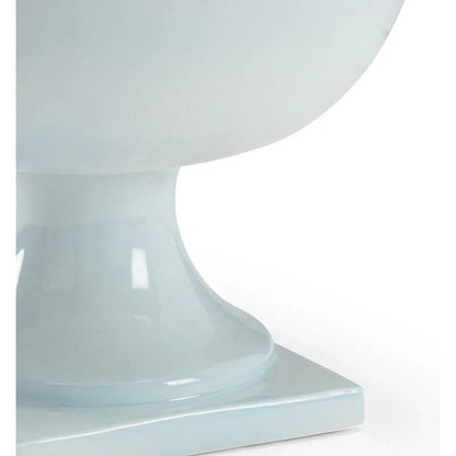 Lancaster Baby Blue Glazed Porcelain Vase - LOOMLAN - Chelsea House - Vases & Jars