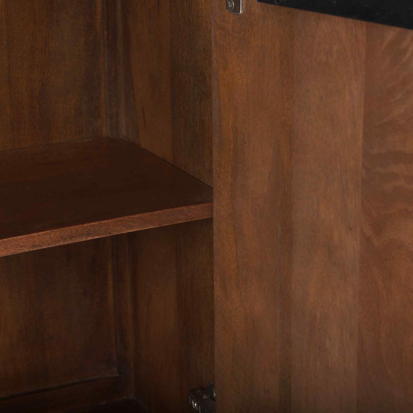 Lance Solid Wooden Brown Sideboard