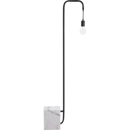 Lancia Floor Lamp Black-Floor Lamps-Zuo Modern-LOOMLAN