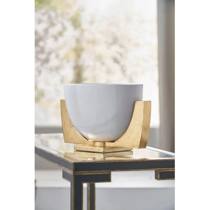 Lander Iron Based Porcelain Bowl - LOOMLAN - Chelsea House - Boxes & Bowls