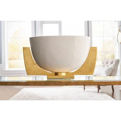 Lander Iron Based Porcelain Bowl - LOOMLAN - Chelsea House - Boxes & Bowls