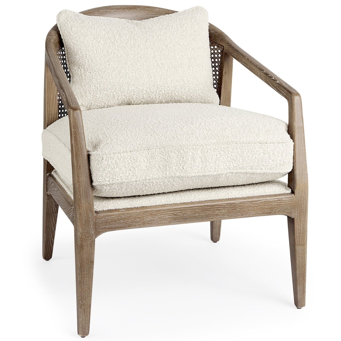 Landon Cream Fabric Accent Chair