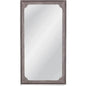 Landry Wood Brown Vertical Floor Mirror-Floor Mirrors-Bassett Mirror-LOOMLAN