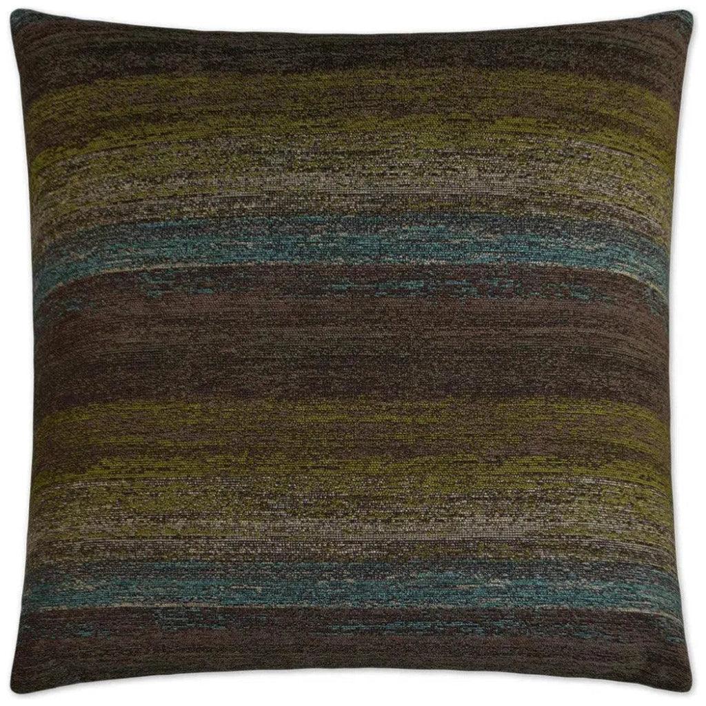 Landscape Lagoon Chocolate Brown Throw Pillow Insert - LOOMLAN - D.V. Kap - Throw Pillows