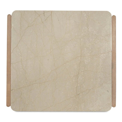 Lane Natural Oak With Marble Top Coffee Table - LOOMLAN - Moe's Home - Coffee Tables