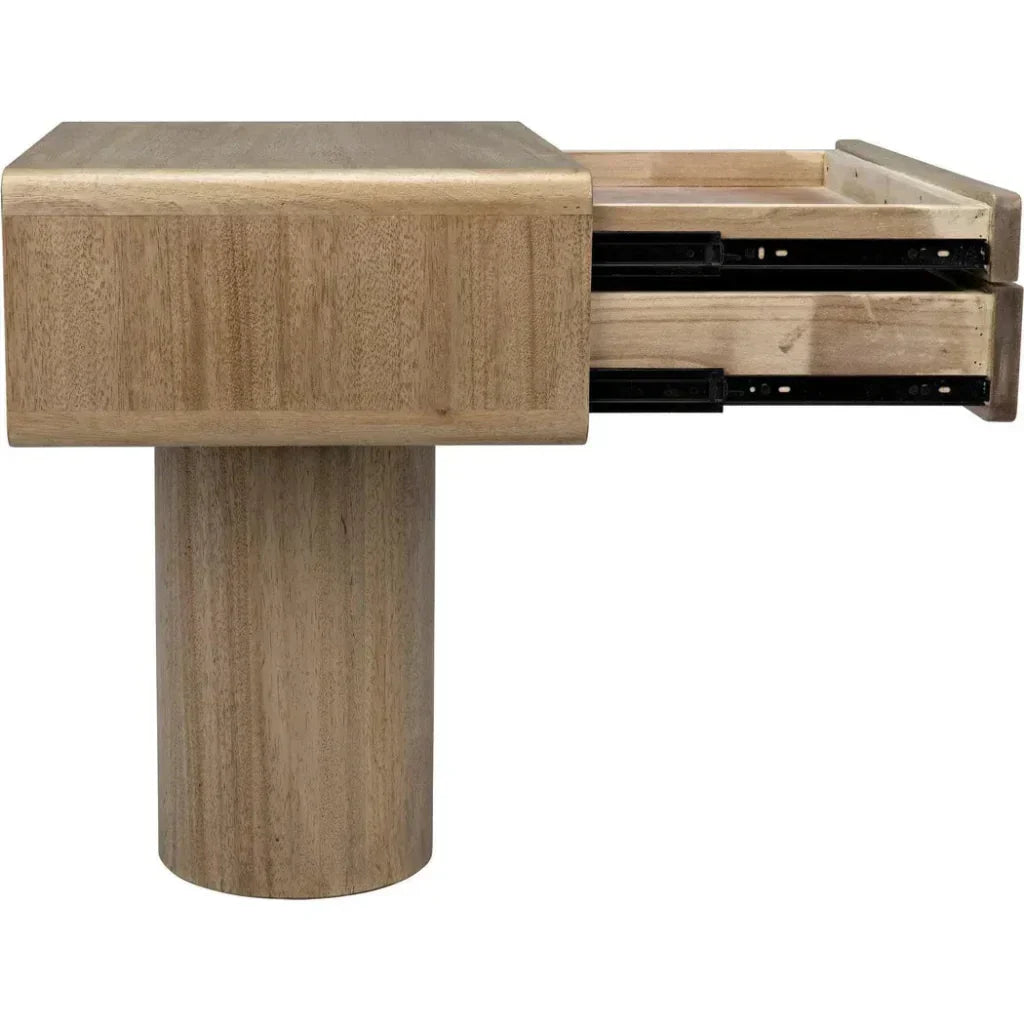 Langford Rectangle Wood Side Table