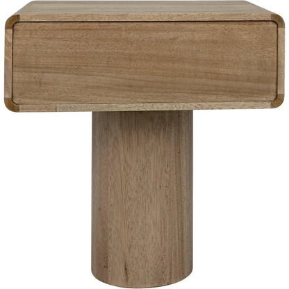 Langford Rectangle Wood Side Table