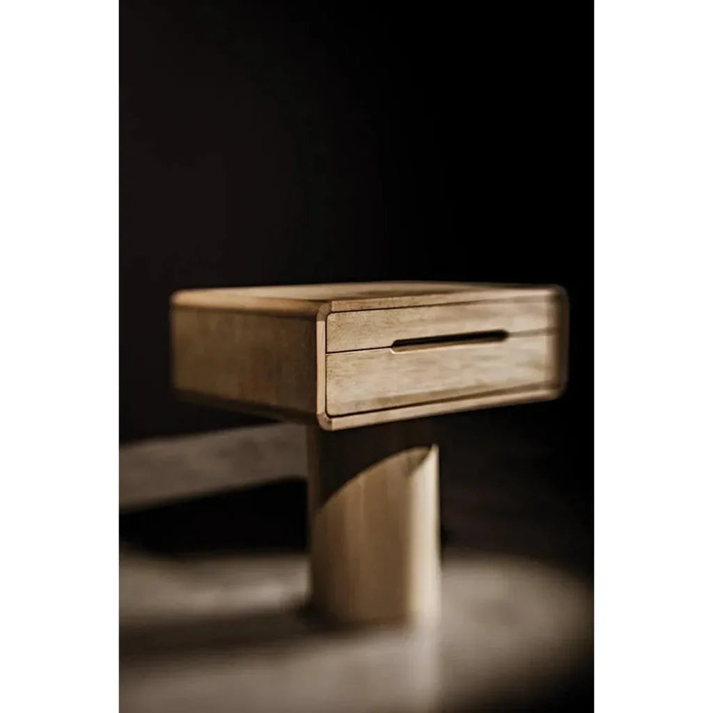 Langford Rectangle Wood Side Table