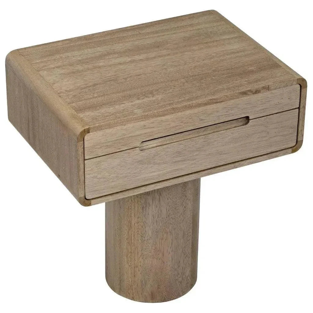 Langford Rectangle Wood Side Table
