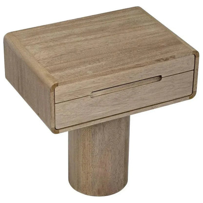 Langford Rectangle Wood Side Table