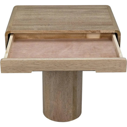 Langford Rectangle Wood Side Table