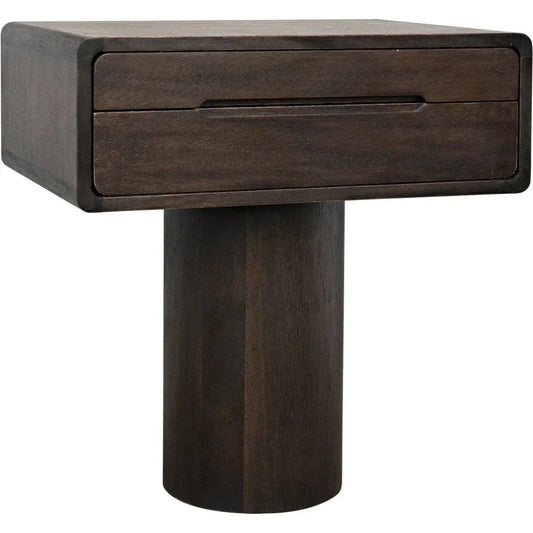 Langford Rectangle Wood Side Table