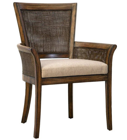 Langley Wood Framed Arm Chair - LOOMLAN - Furniture Classics - Club Chairs