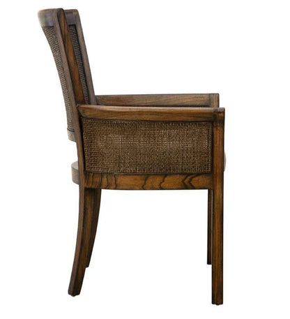 Langley Wood Framed Arm Chair - LOOMLAN - Furniture Classics - Club Chairs