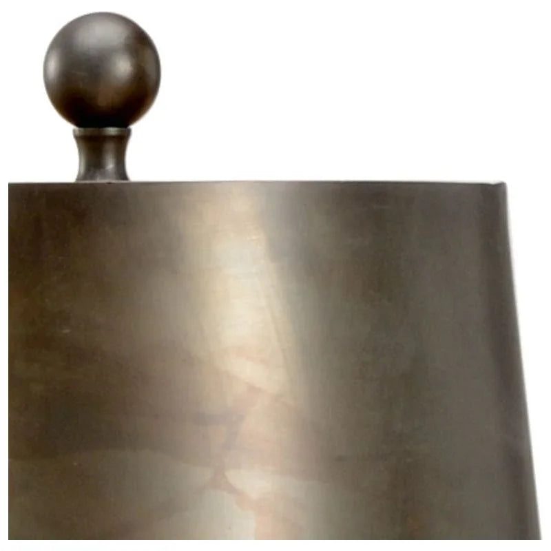 Langston II Marble Tabletop Floor Lamp-Floor Lamps-Wildwood-LOOMLAN