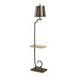 Langston II Marble Tabletop Floor Lamp-Floor Lamps-Wildwood-LOOMLAN