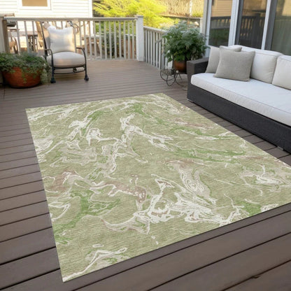 Lani Aloe Washable Indoor-Outdoor Rug-Outdoor Rugs-LOOMLAN Rugs-LOOMLAN