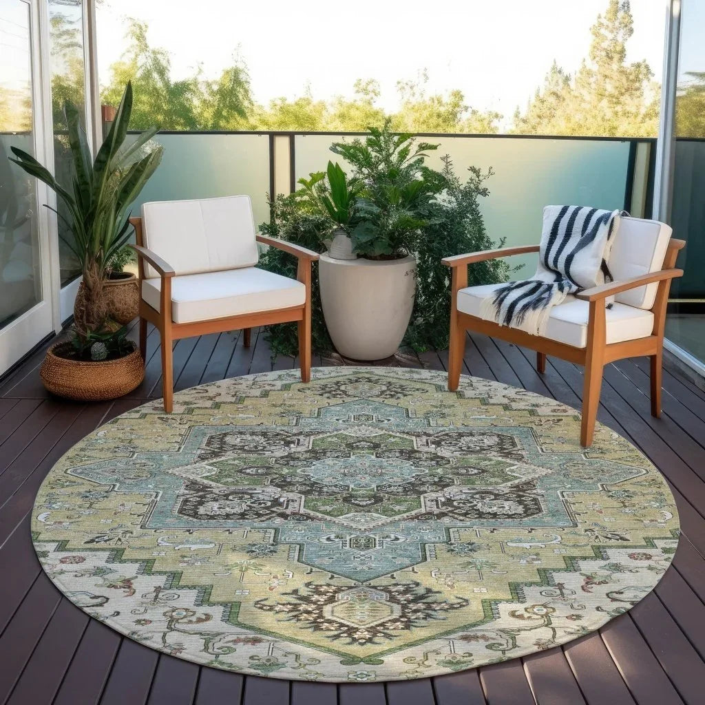 Lani Beige Washable Indoor-Outdoor Rug-Outdoor Rugs-LOOMLAN Rugs-LOOMLAN