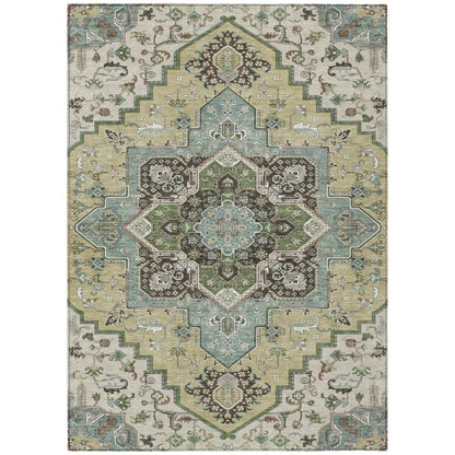 Lani Beige Washable Indoor-Outdoor Rug-Outdoor Rugs-LOOMLAN Rugs-2'6" x 3'10"-LOOMLAN