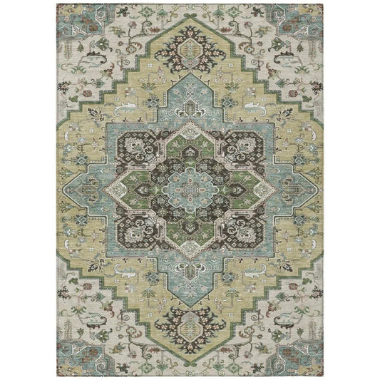 Lani Beige Washable Indoor-Outdoor Rug-Outdoor Rugs-LOOMLAN Rugs-2'6" x 3'10"-LOOMLAN