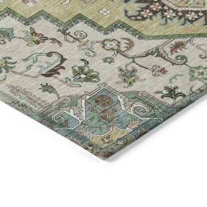 Lani Beige Washable Indoor-Outdoor Rug-Outdoor Rugs-LOOMLAN Rugs-LOOMLAN