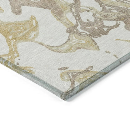Lani Ivory Washable Indoor-Outdoor Rug-Outdoor Rugs-LOOMLAN Rugs-LOOMLAN