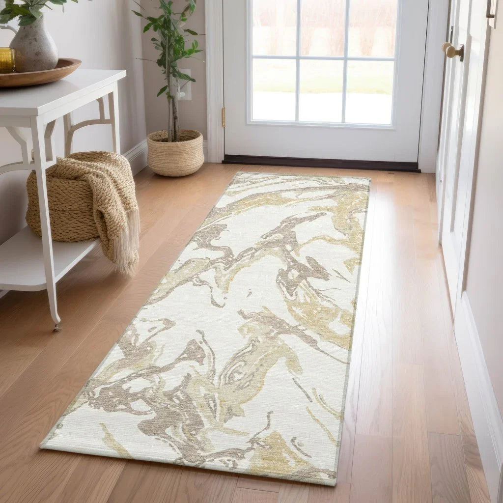 Lani Ivory Washable Indoor-Outdoor Rug-Outdoor Rugs-LOOMLAN Rugs-LOOMLAN
